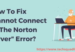 Cannot connect to the Norton server Error